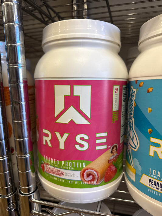 Ryse Protein Strawberry Shortcake Rolls