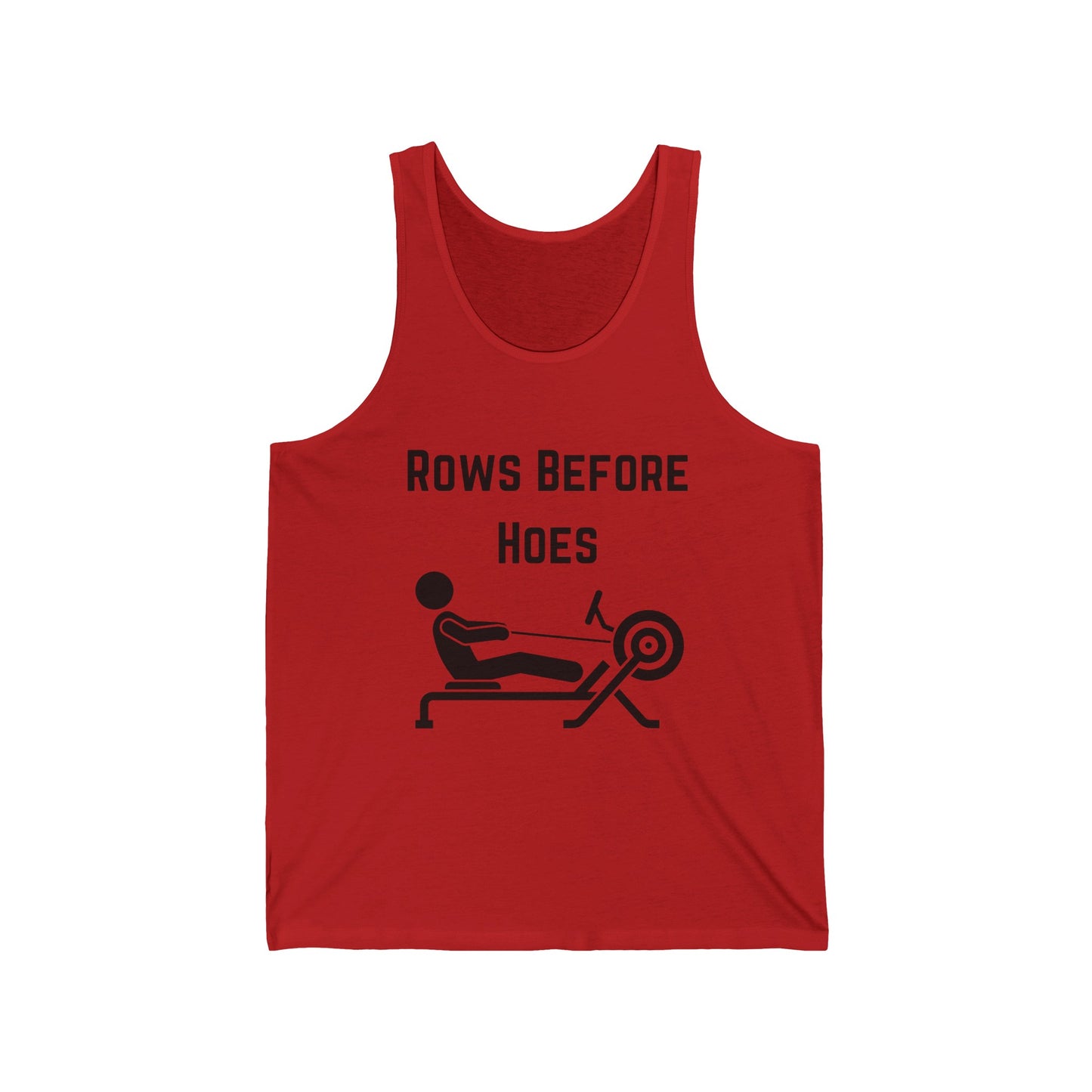 Rows Before Hoes Jersey Tank