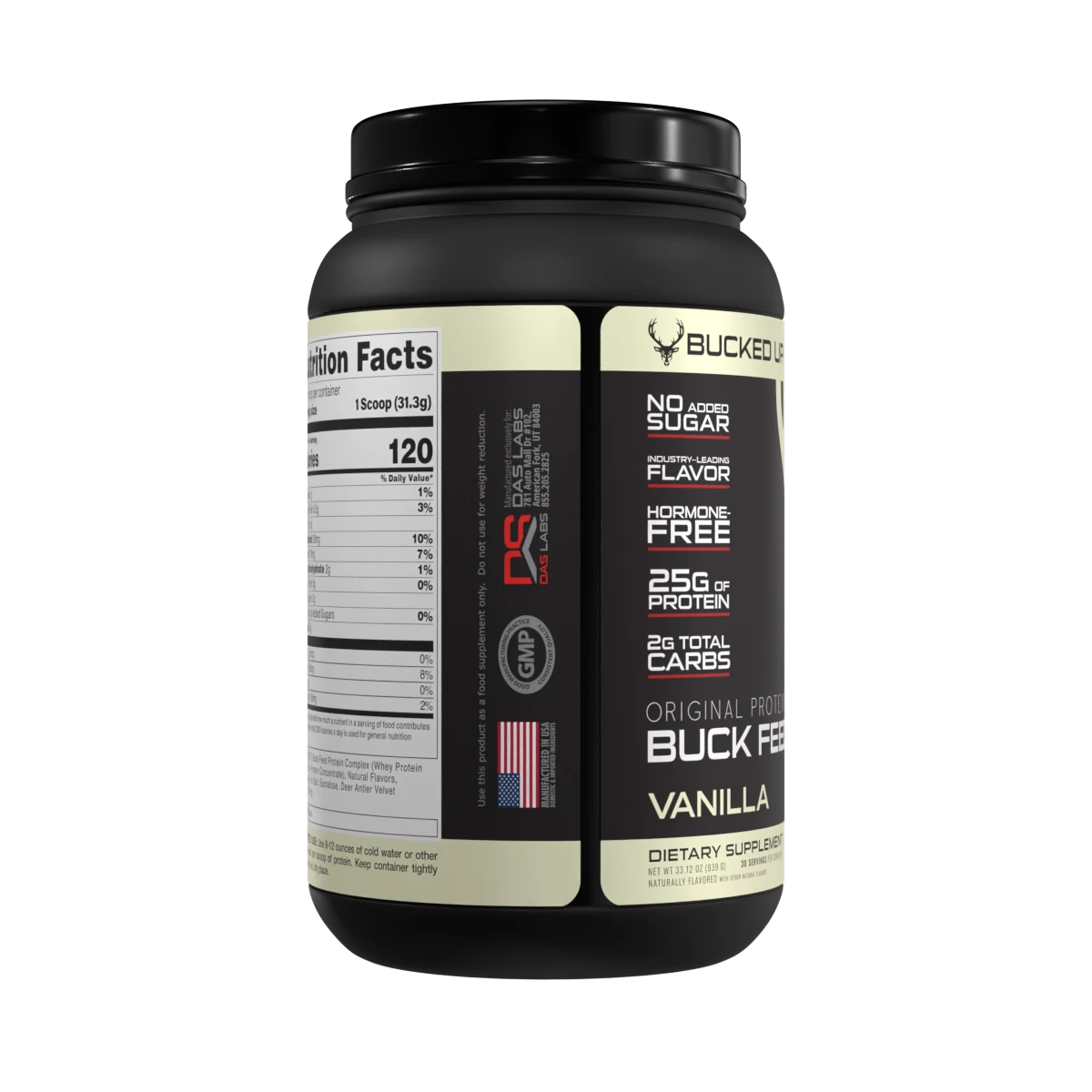 Buck Feed Original Protein Vanilla