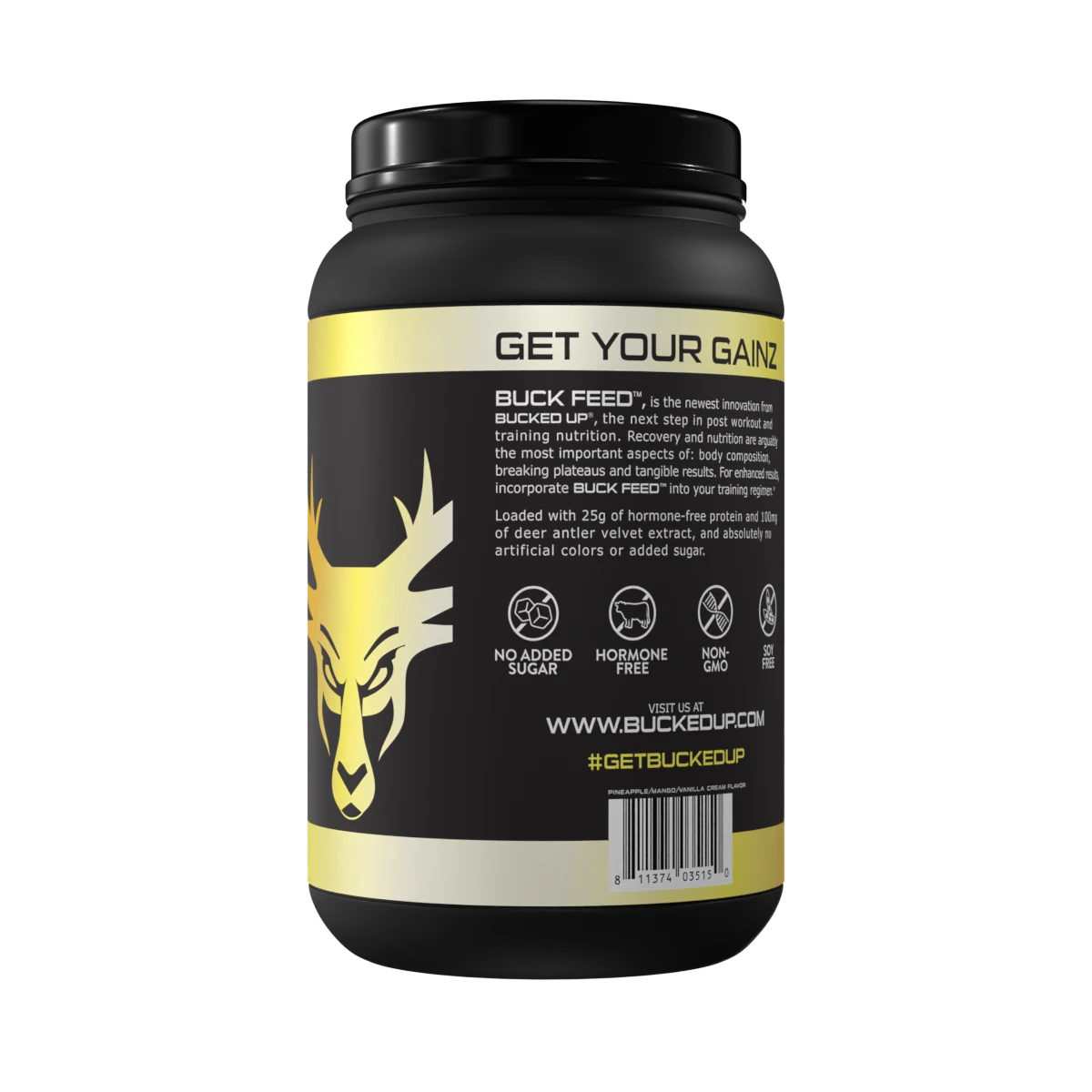 Buck Feed Original Protein Swole Whip