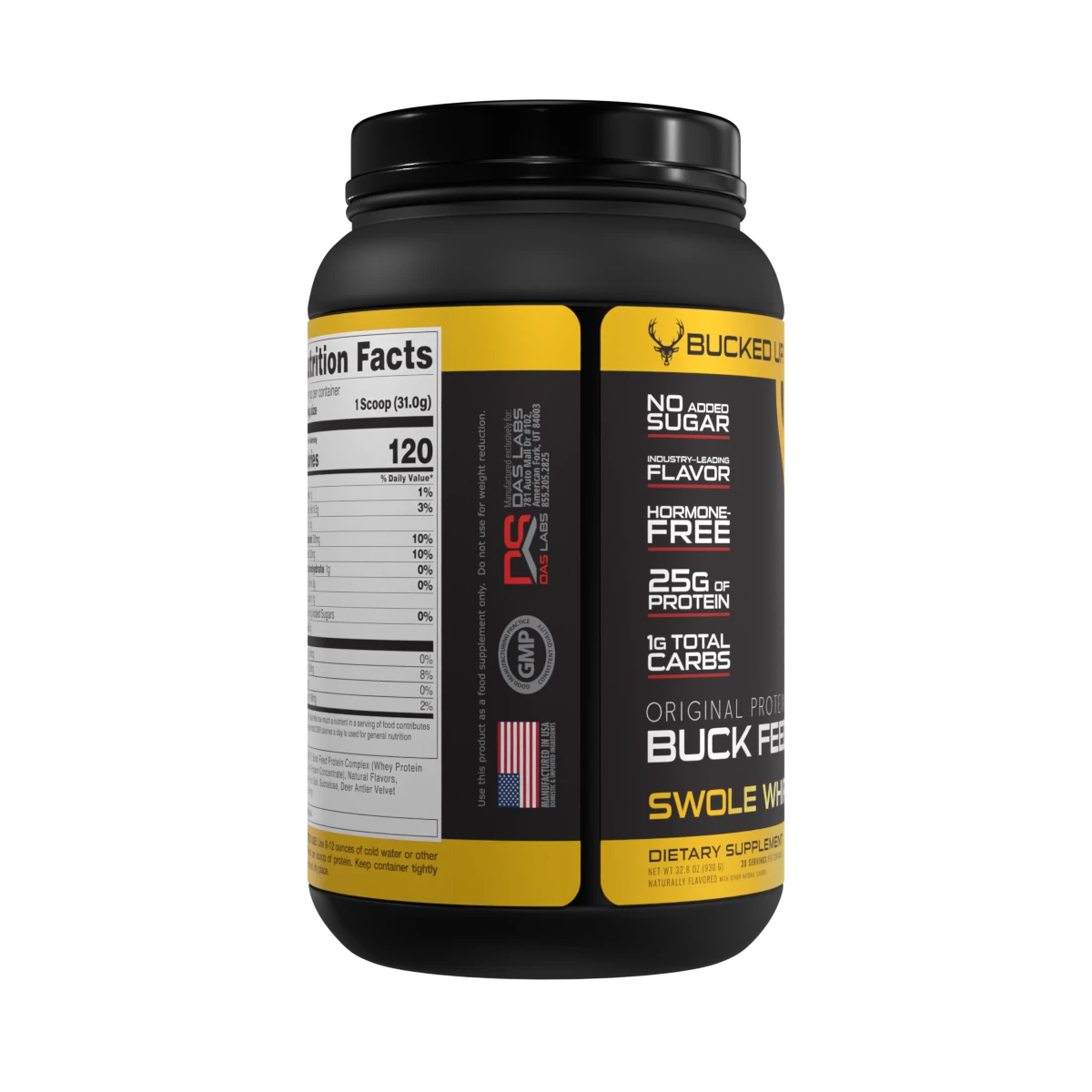 Buck Feed Original Protein Swole Whip