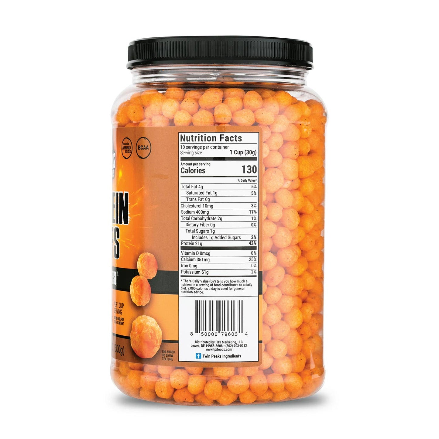 Protein Puffs - Nacho Cheese  10.6 oz (300g)