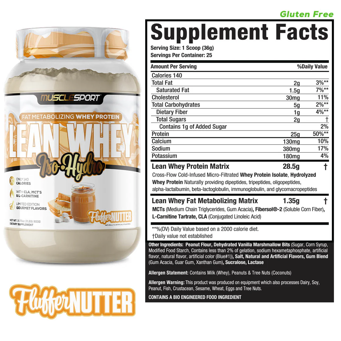 Lean Whey® Iso Hydro Gourmet Protein 2lb - Limited Edition: Huckleberry Cheesecake