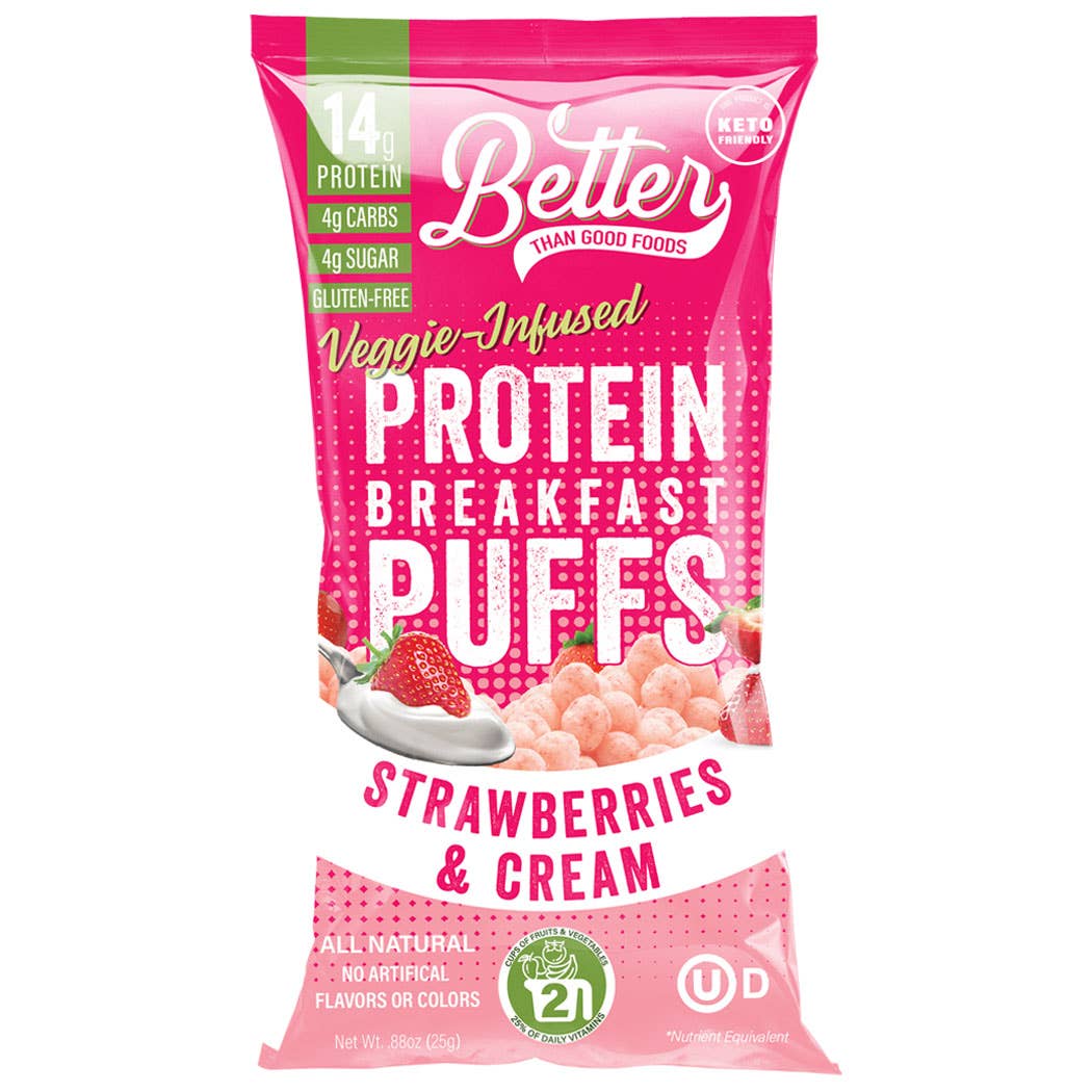 Protein Puffs - Strawberries & Cream