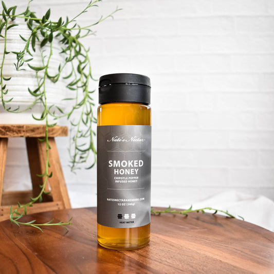 Smoked Honey, Plastic Squeeze Bottle