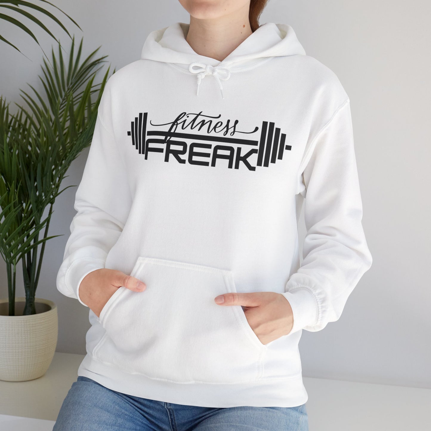 Fitness Freak Hooded Sweatshirt