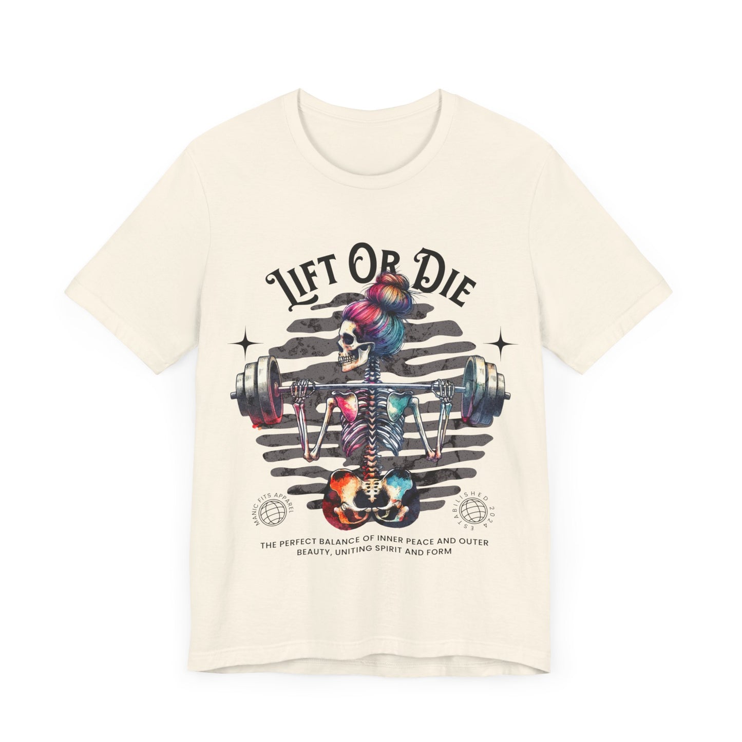 Lift or Die Unisex Jersey Short Sleeve Tee