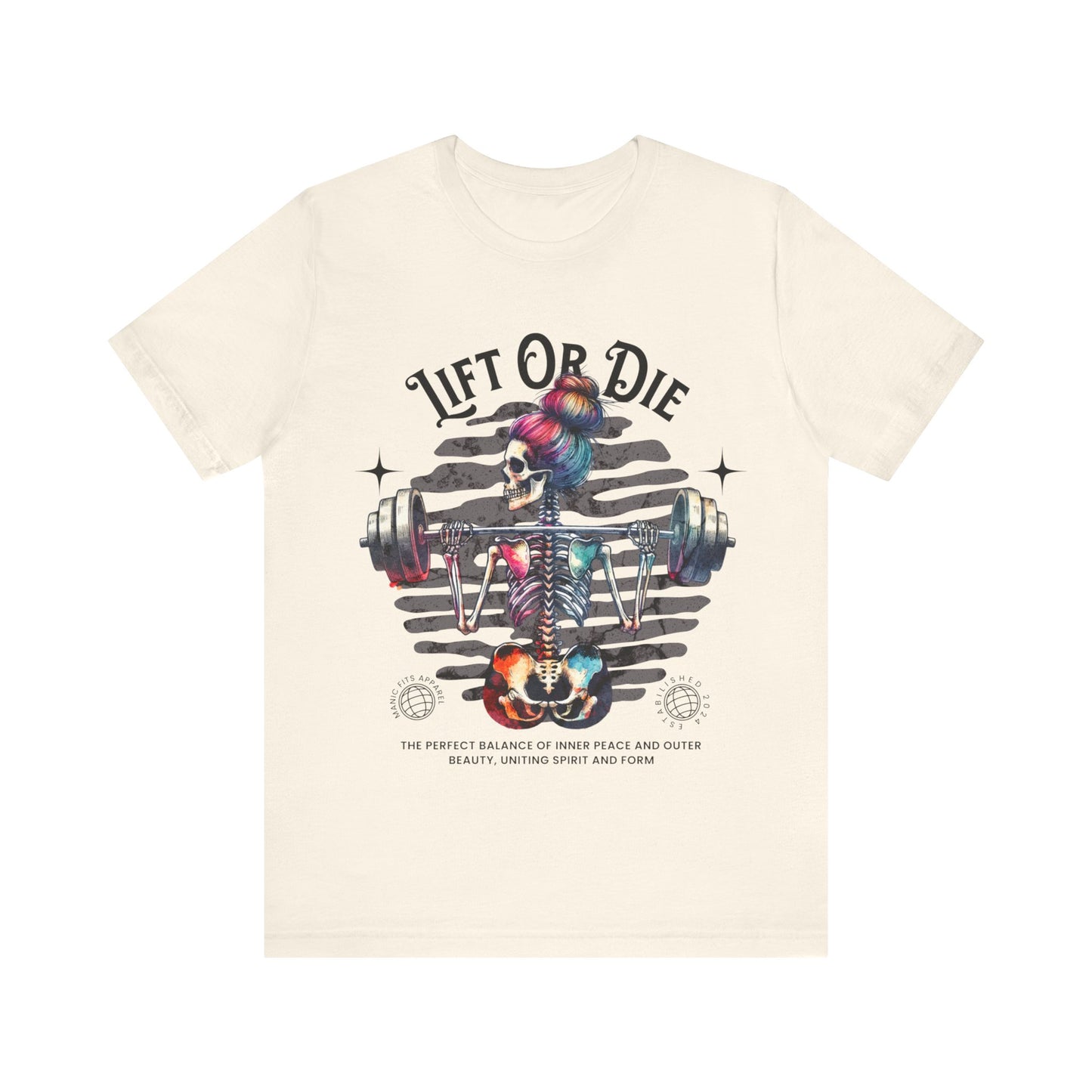 Lift or Die Unisex Jersey Short Sleeve Tee