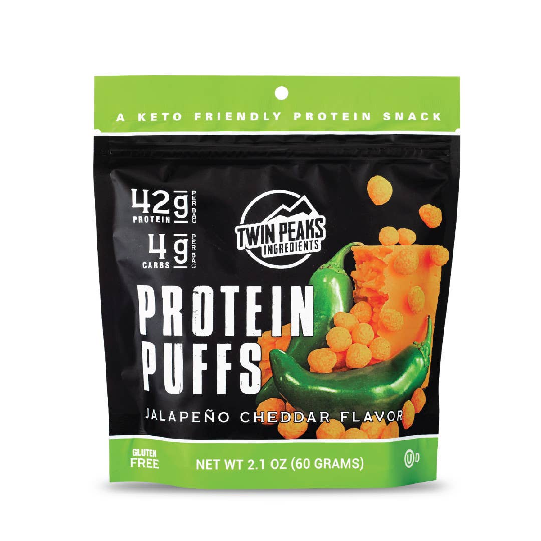 Protein Puffs - Jalapeño Cheddar  2.1 oz (60g)