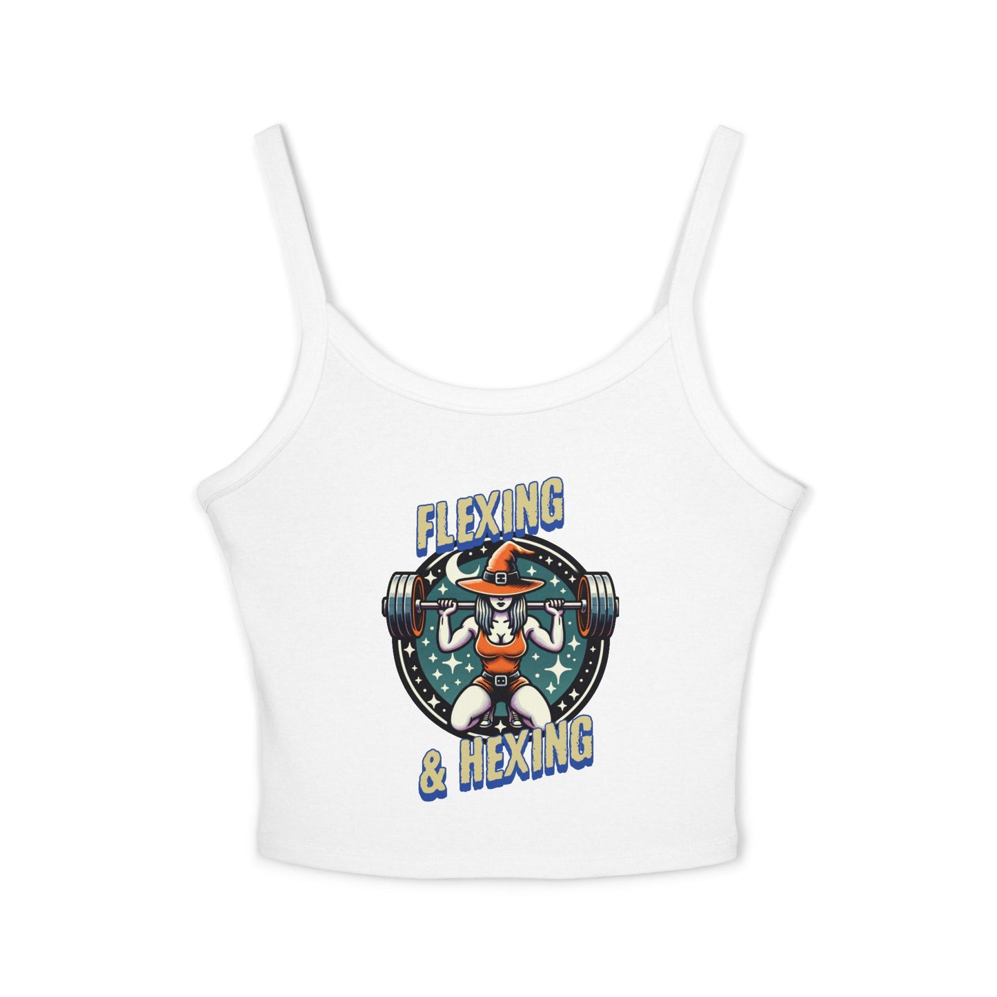 Funny Witch Weightlifting Tank Top | Gym Witch Tank