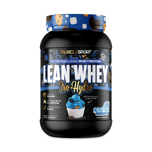 Lean Whey® Iso Hydro Gourmet Protein 2lb - Limited Edition: Monster Cookie