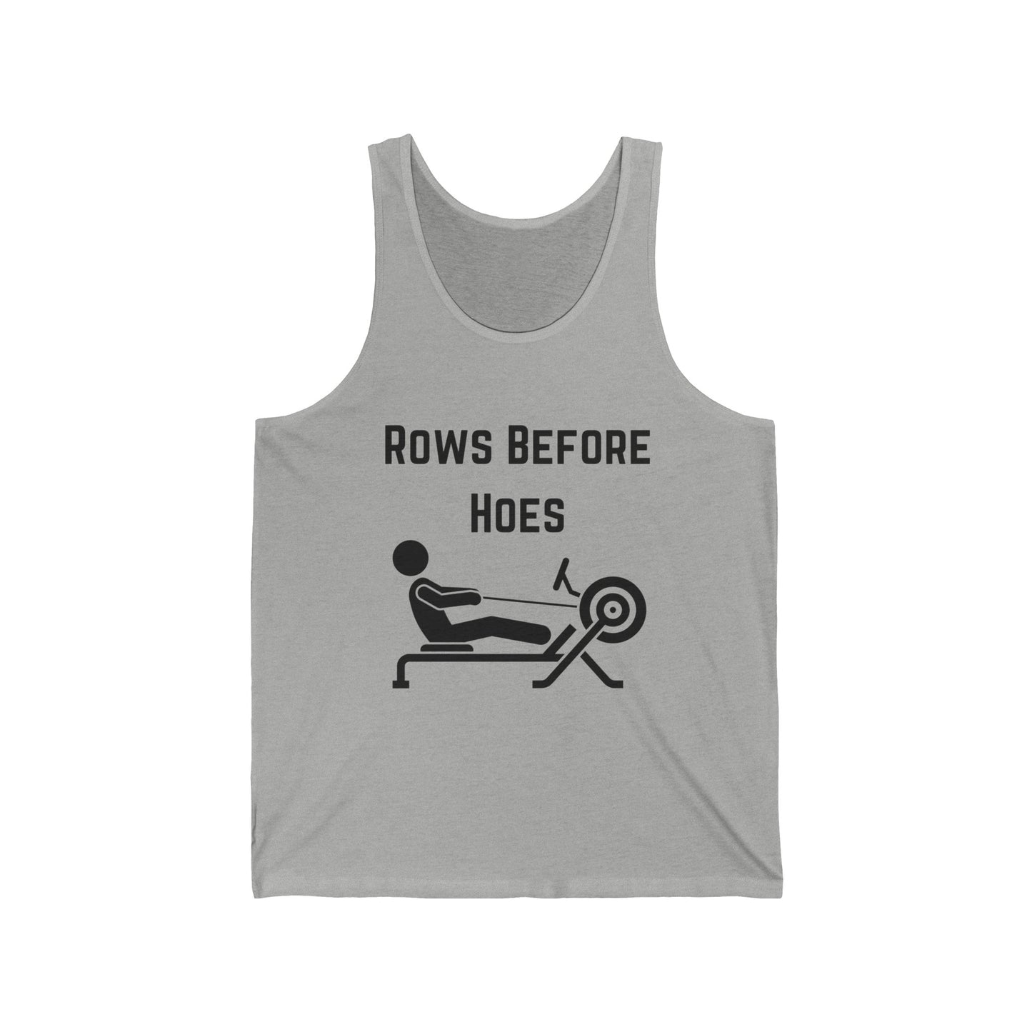 Rows Before Hoes Jersey Tank