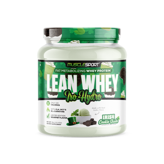 Lean Whey™ Iso Hydro Gourmet Protein 1lb: Irish Cookie Shake