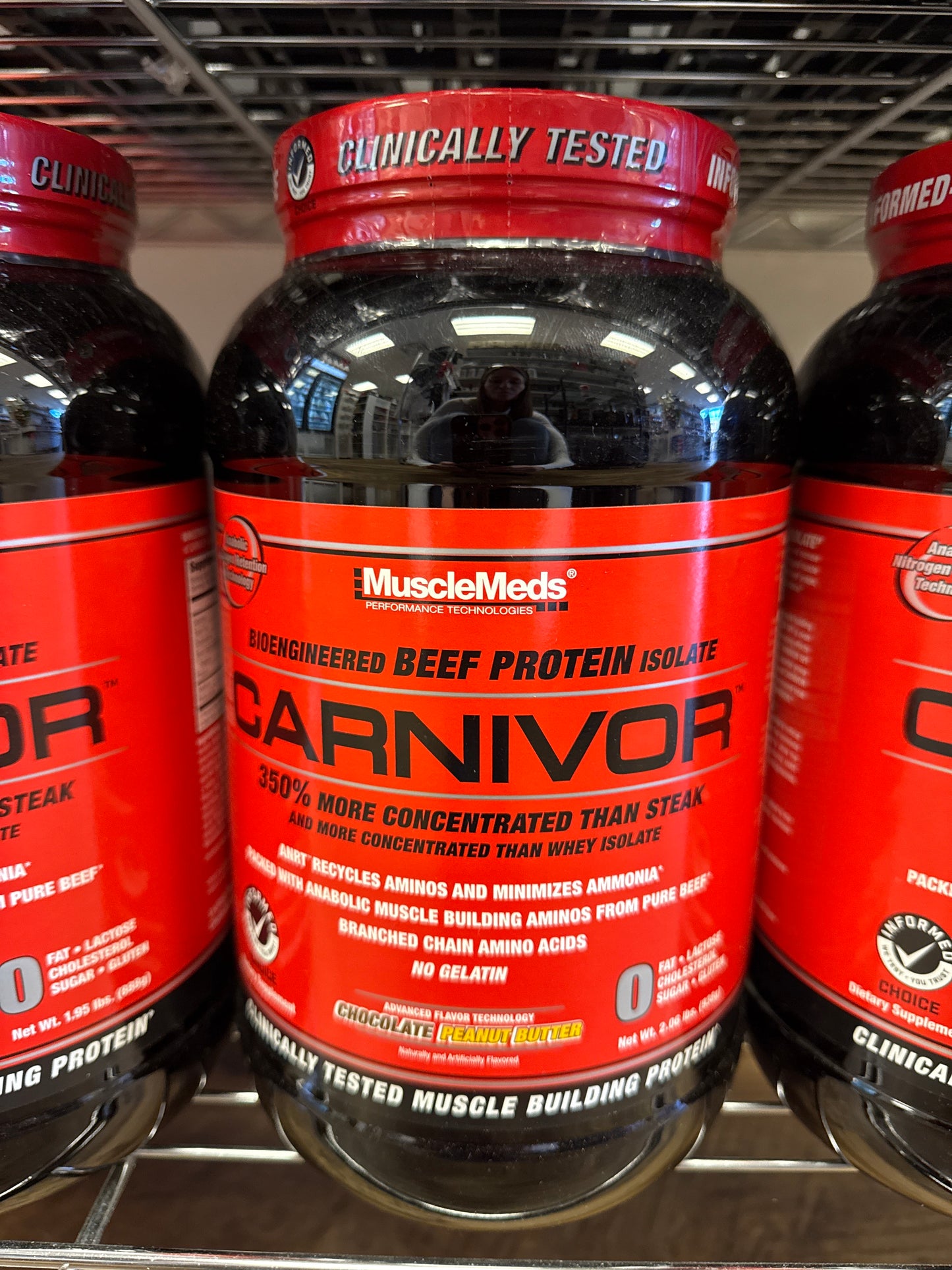 Muscle Meds Carnivore Protein Chocolate Peanut Butter