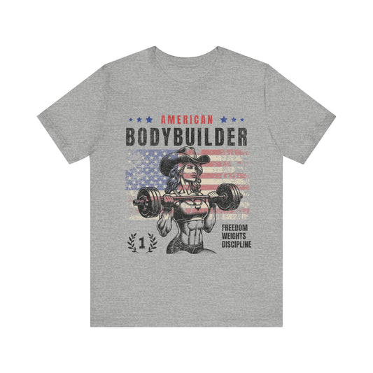 American Bodybuilder Workout Jersey Short Sleeve Tee