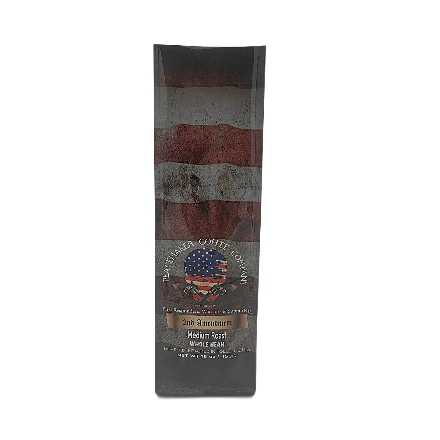 Coffee 16 oz. - 2nd Amendment Medium Roast: Ground / 16 oz