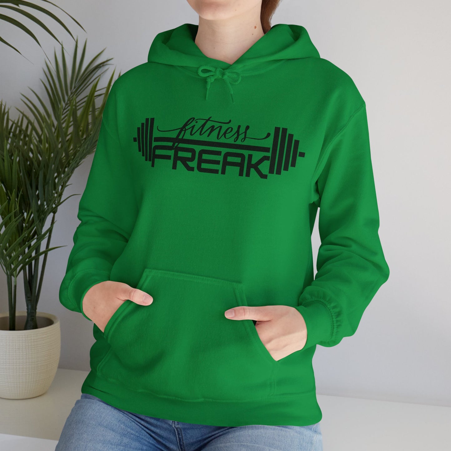 Fitness Freak Hooded Sweatshirt