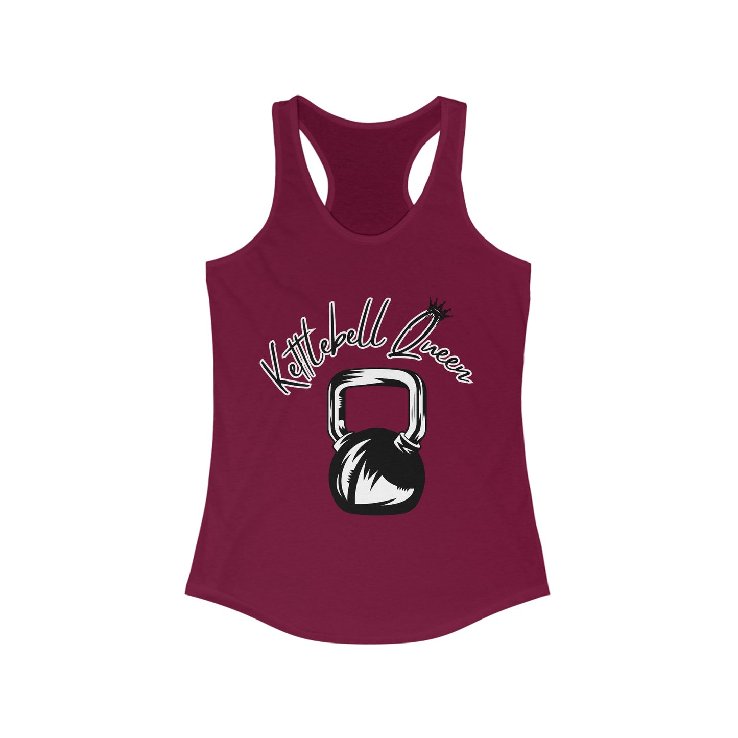 Kettlebell Queen Women's Racerback Tank