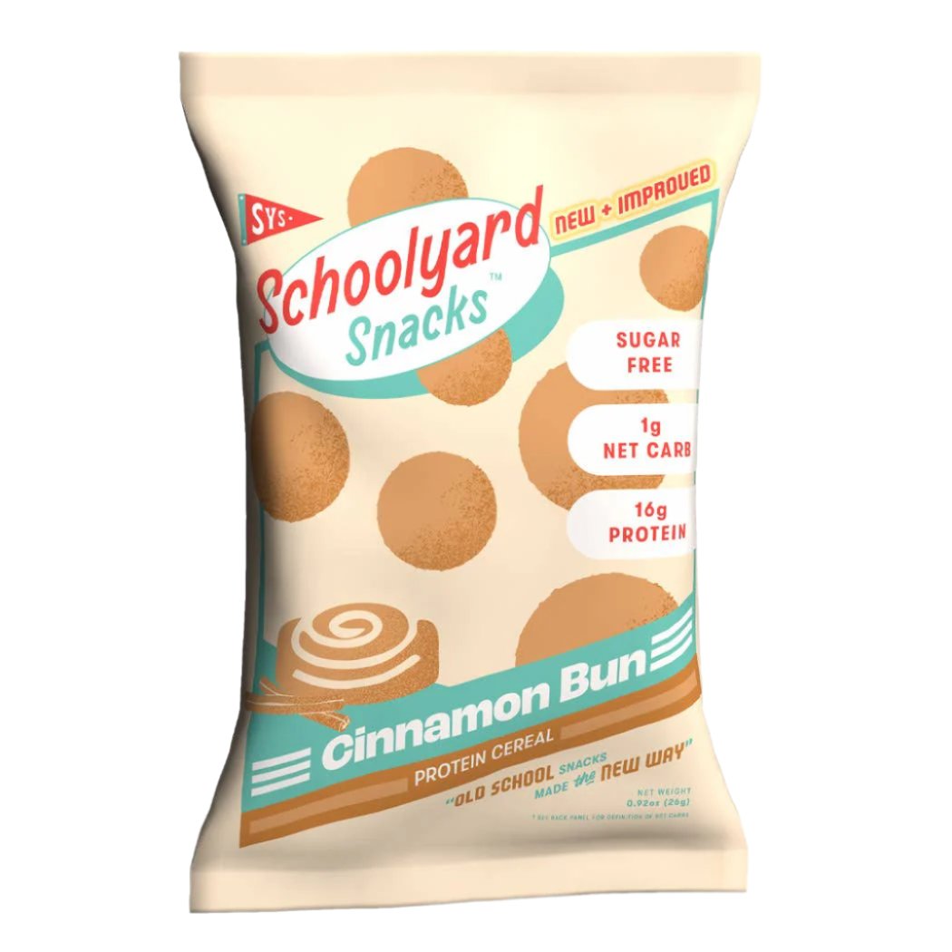 Schoolyard Snacks 26g Cinnamon Bun Cereal