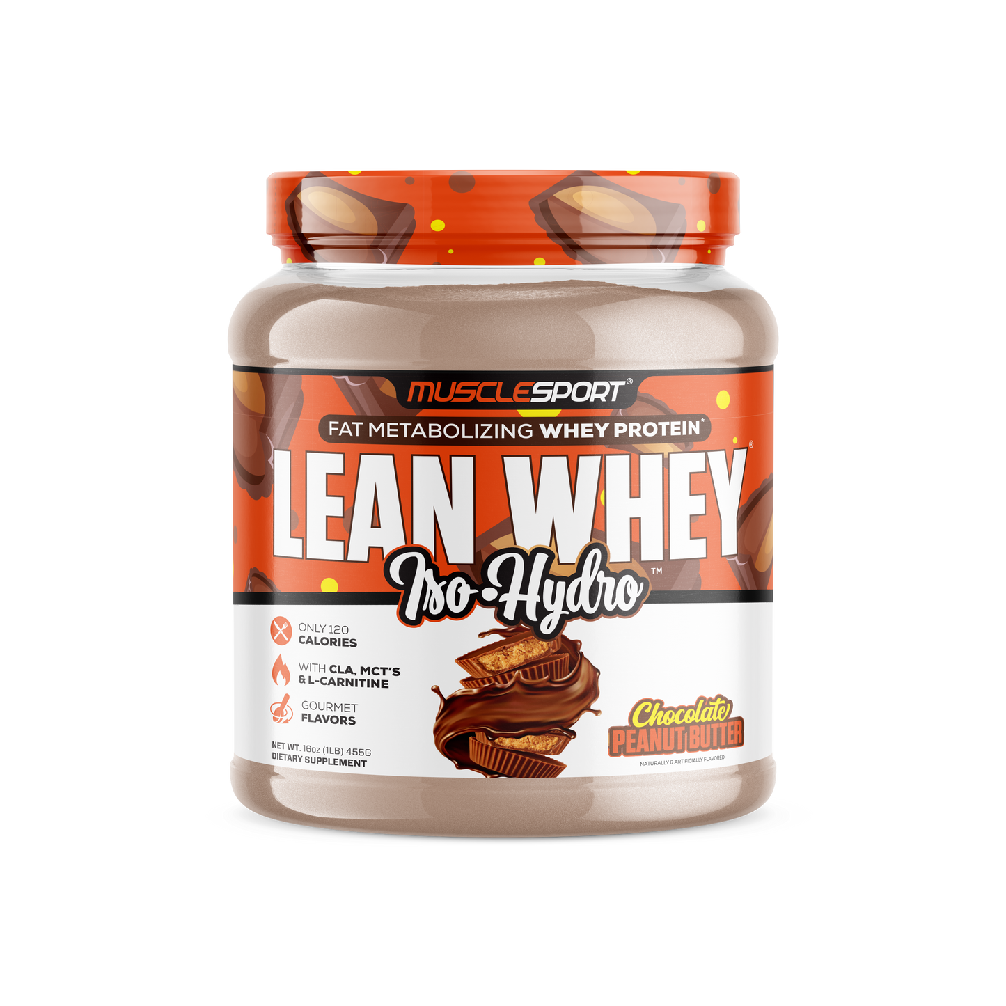 Lean Whey™ Iso Hydro Gourmet Protein 1lb: Snickerdoodle