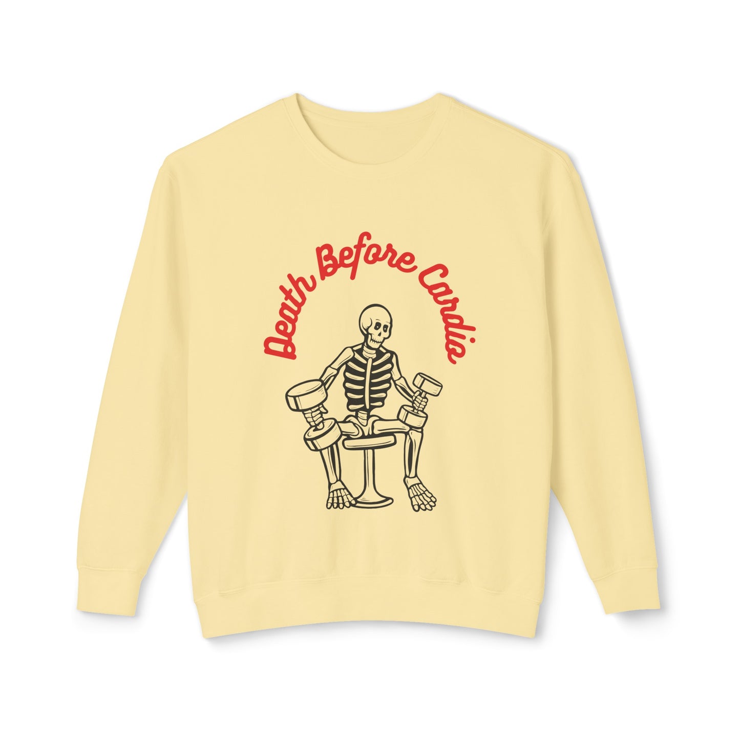 Death Before Cardio Sweater