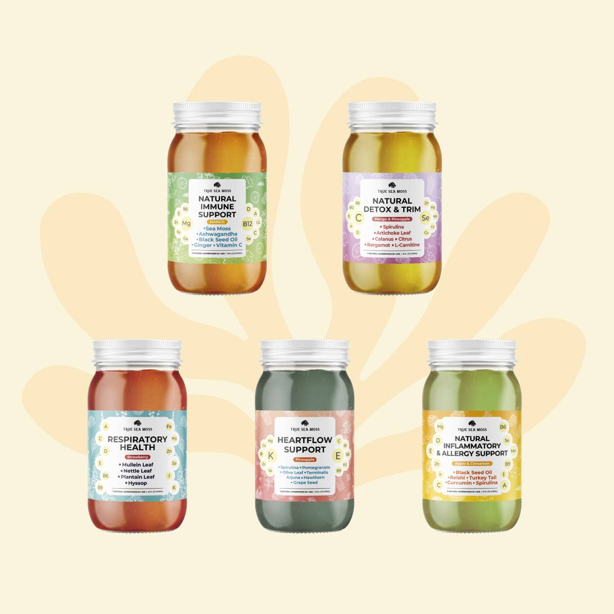 Respiratory Health Sea Moss Gel