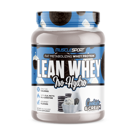Lean Whey™ Iso Hydro Gourmet Protein 1lb: Cookies & Cream