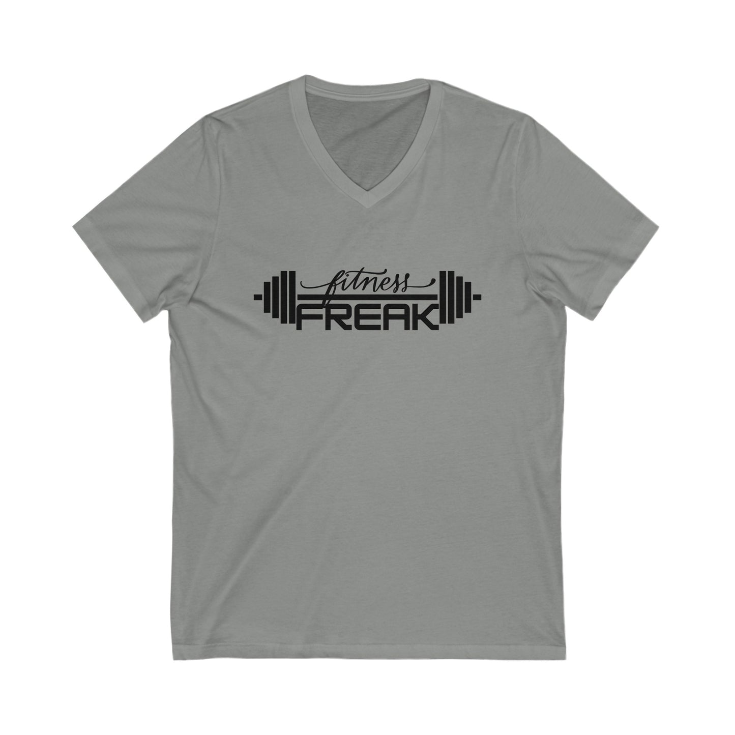 Fitness Freak Short Sleeve V-Neck Tee