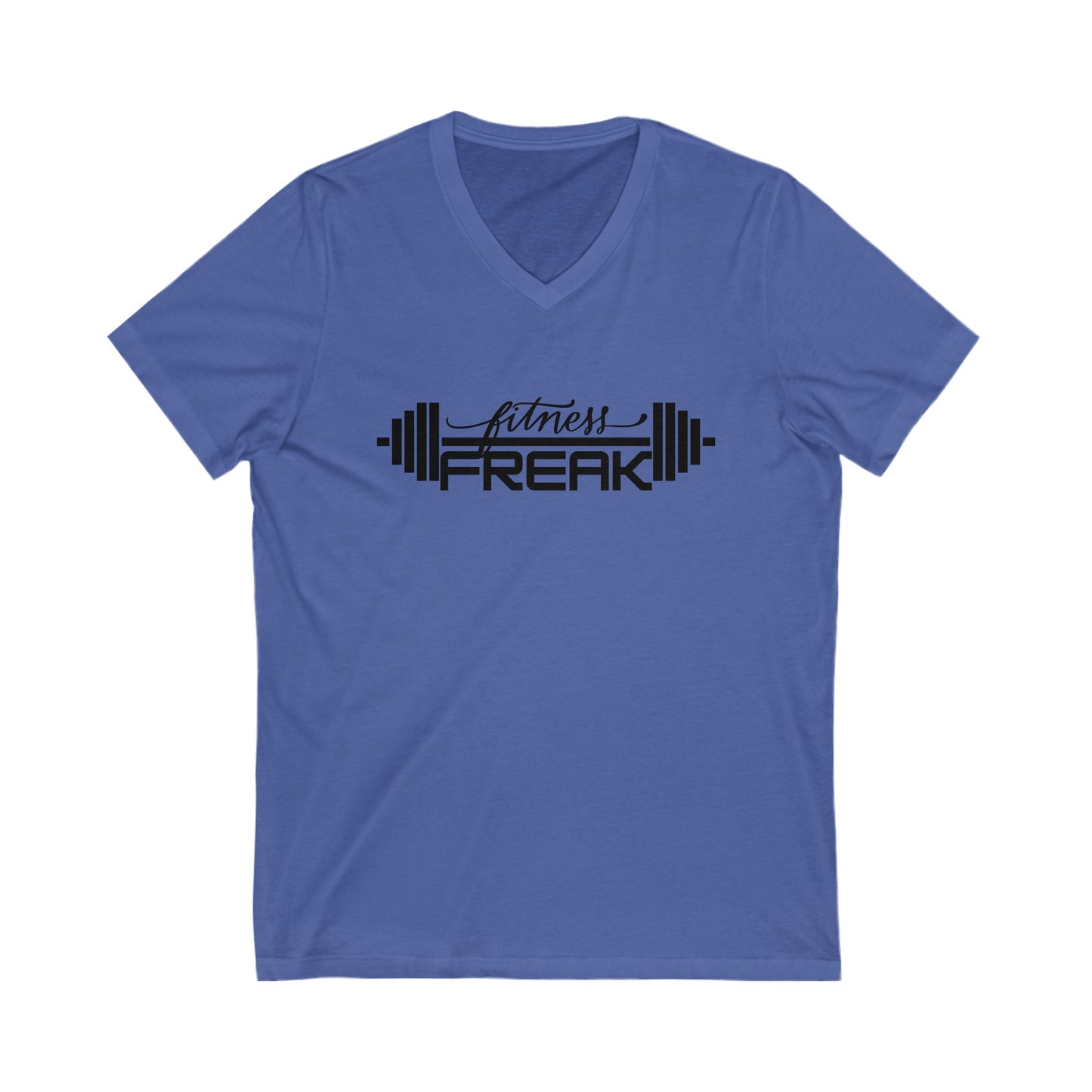 Fitness Freak Short Sleeve V-Neck Tee