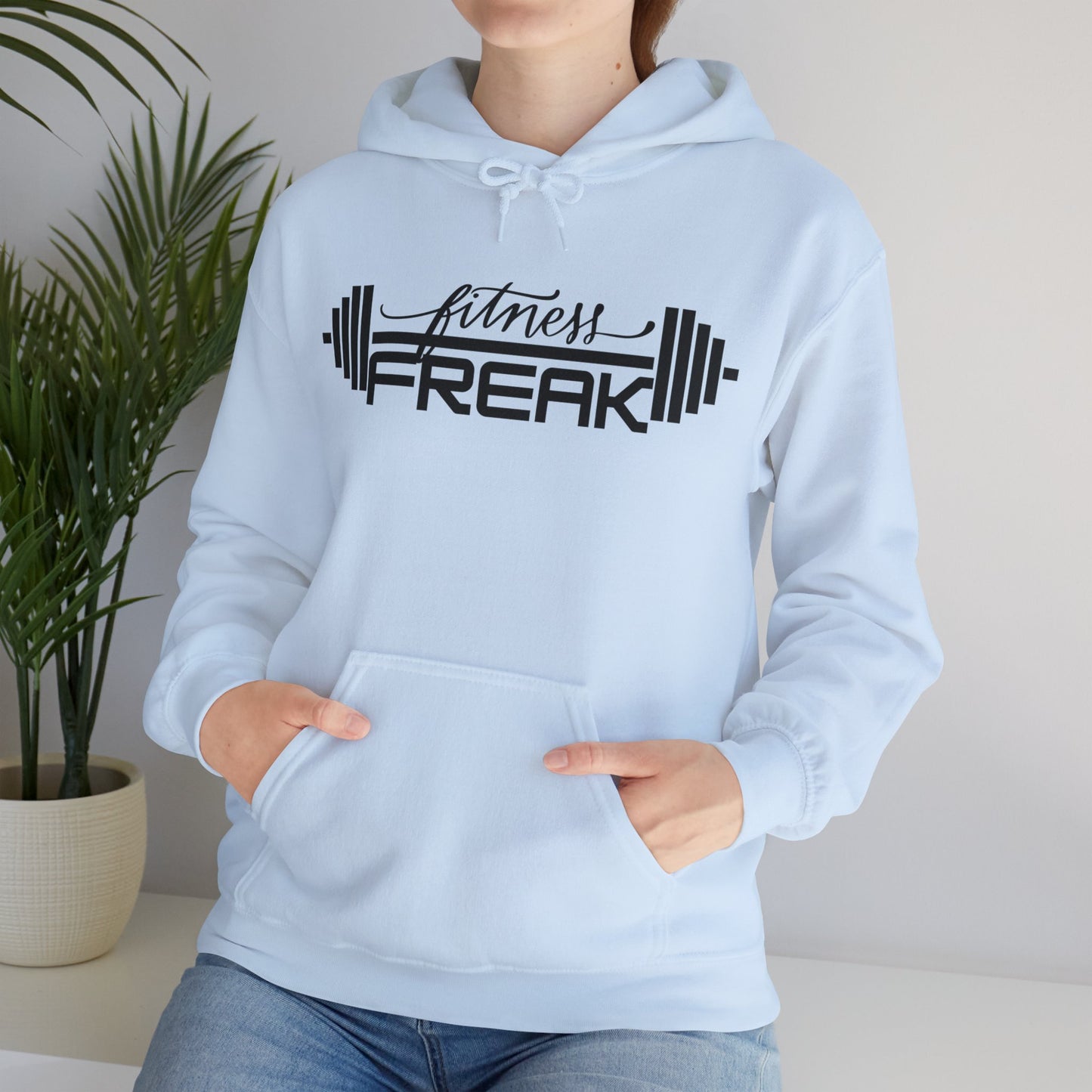 Fitness Freak Hooded Sweatshirt