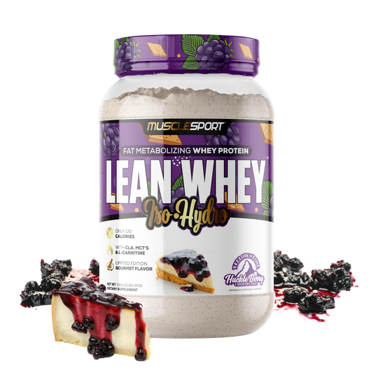 Lean Whey® Iso Hydro Gourmet Protein 2lb - Limited Edition: Huckleberry Cheesecake