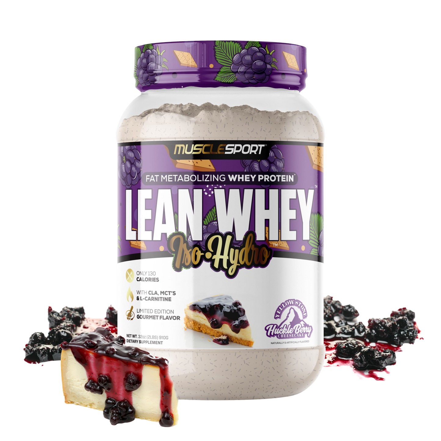 Lean Whey® Iso Hydro Gourmet Protein 2lb - Limited Edition: Lemon Pound Cake