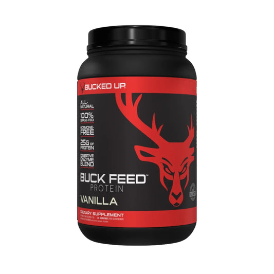 Buck Feed All Natural Protein Vanilla