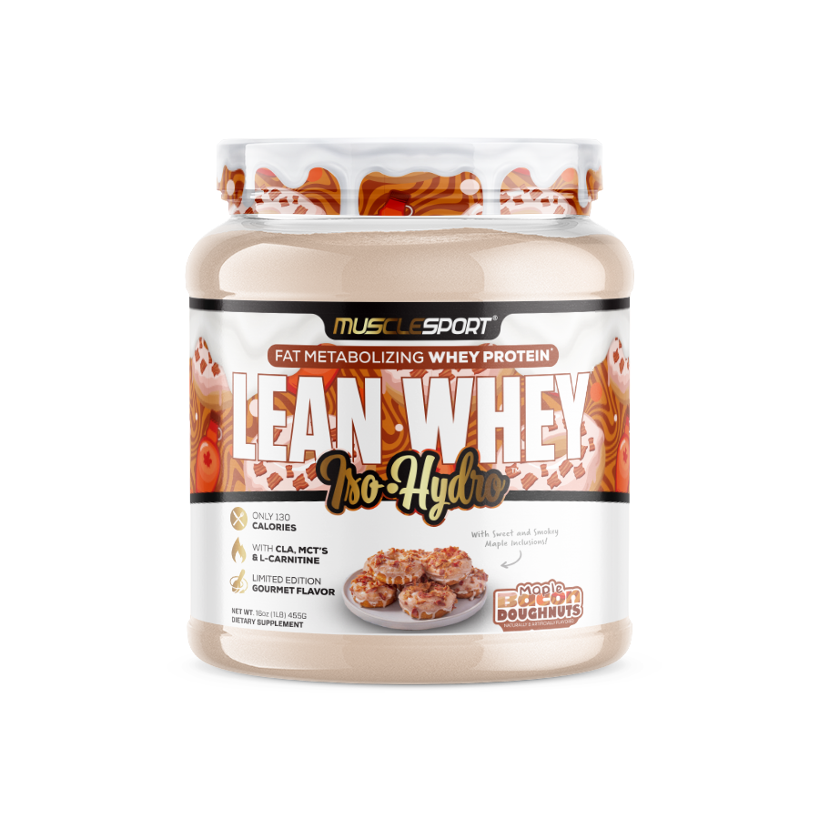 Lean Whey™ Iso Hydro Gourmet Protein 1lb: Maple Bacon Doughnuts