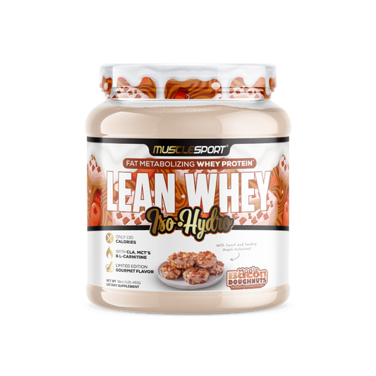 Lean Whey™ Iso Hydro Gourmet Protein 1lb: Maple Bacon Doughnuts