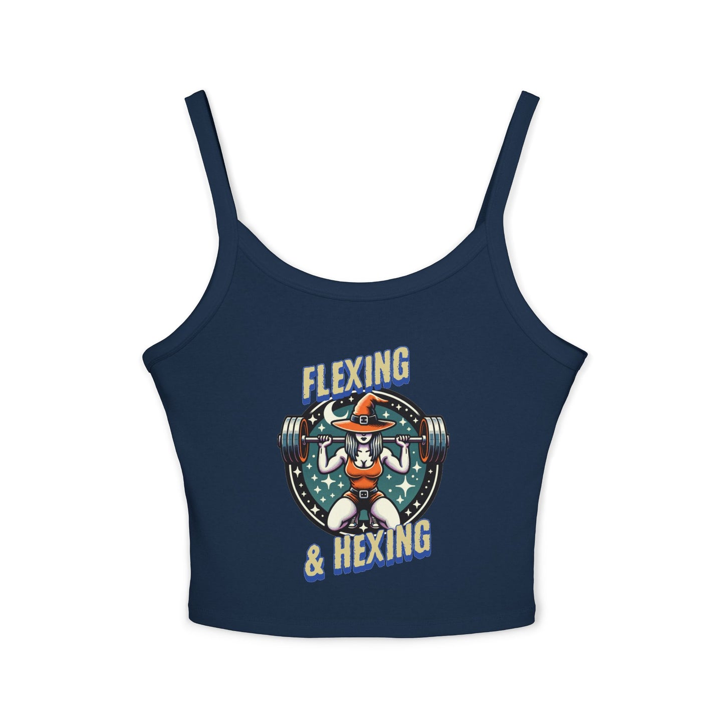 Funny Witch Weightlifting Tank Top | Gym Witch Tank