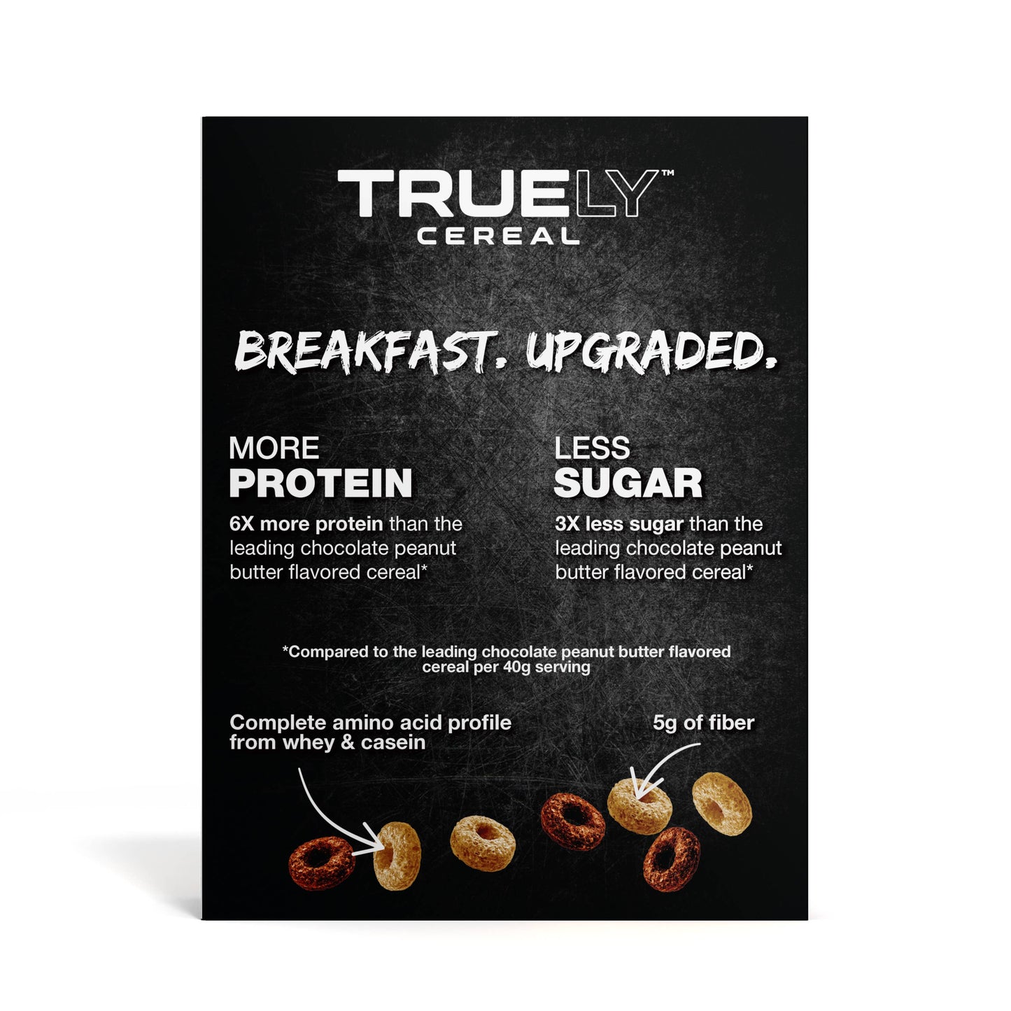 TRUELY Chocolate Peanut Butter Protein Cereal