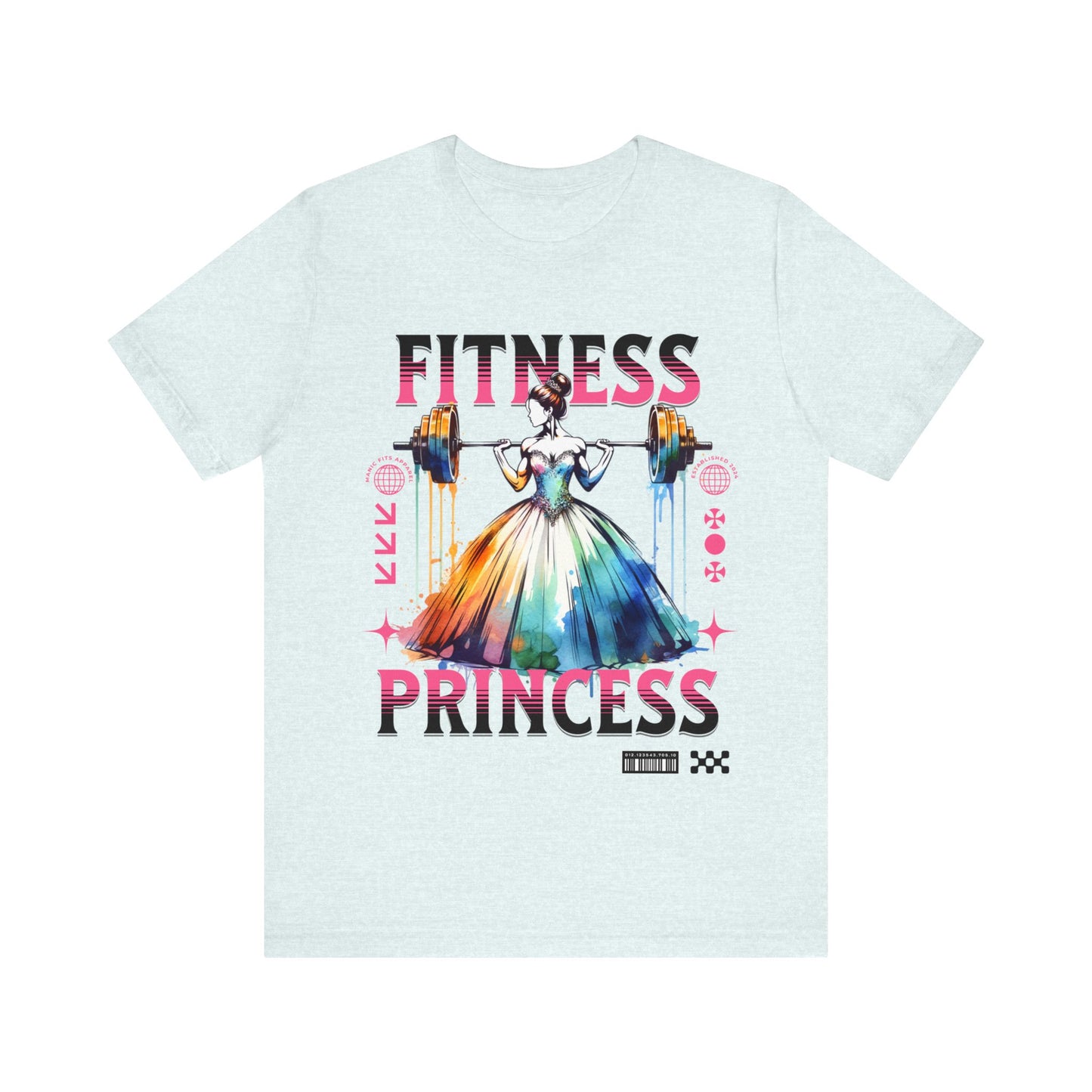 Fitness Princess Jersey Short Sleeve Tee