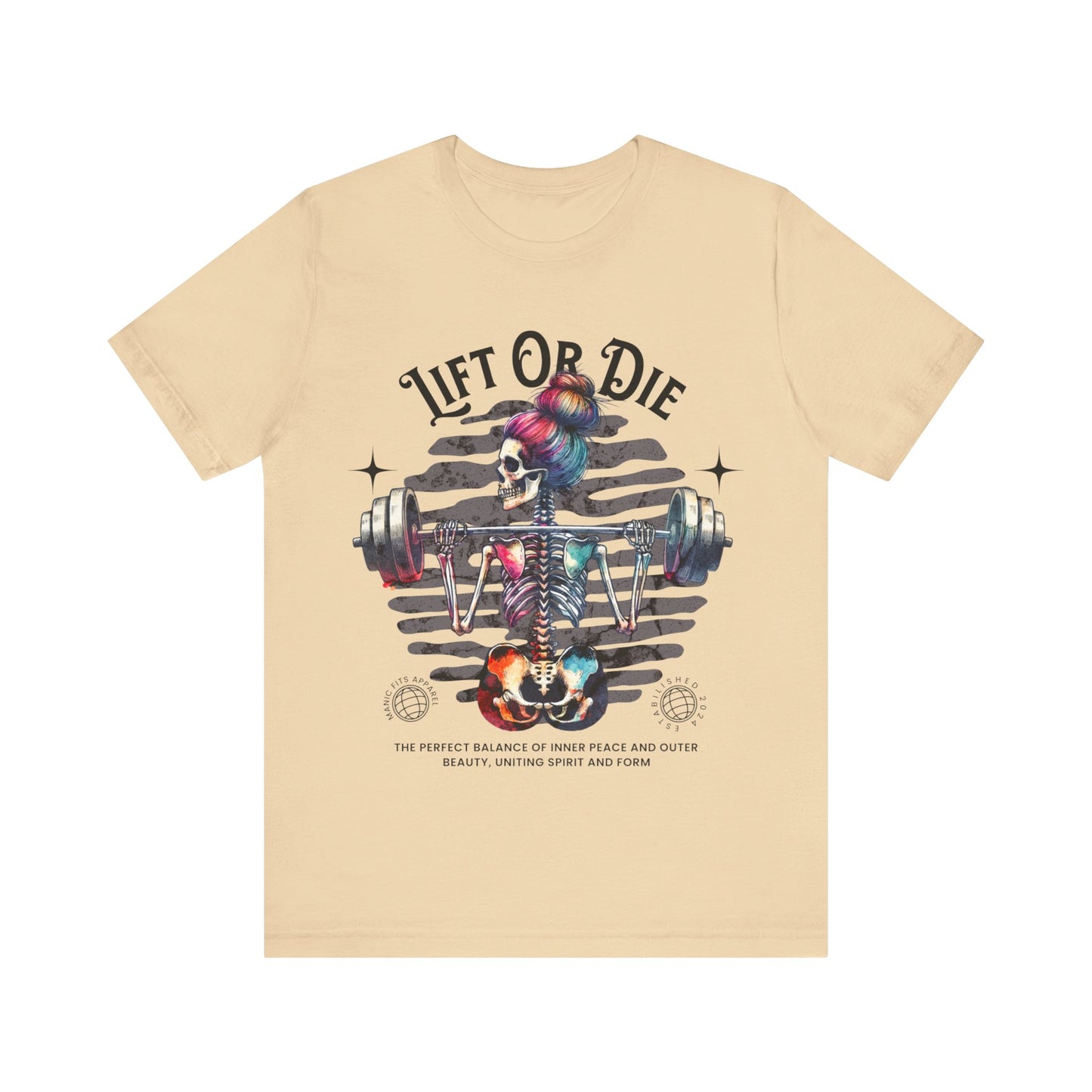 Lift or Die Unisex Jersey Short Sleeve Tee