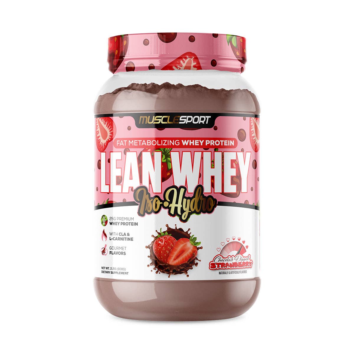 Lean Whey™ 2lb Premium Whey Protein Isolate: Pistachio Ice Cream