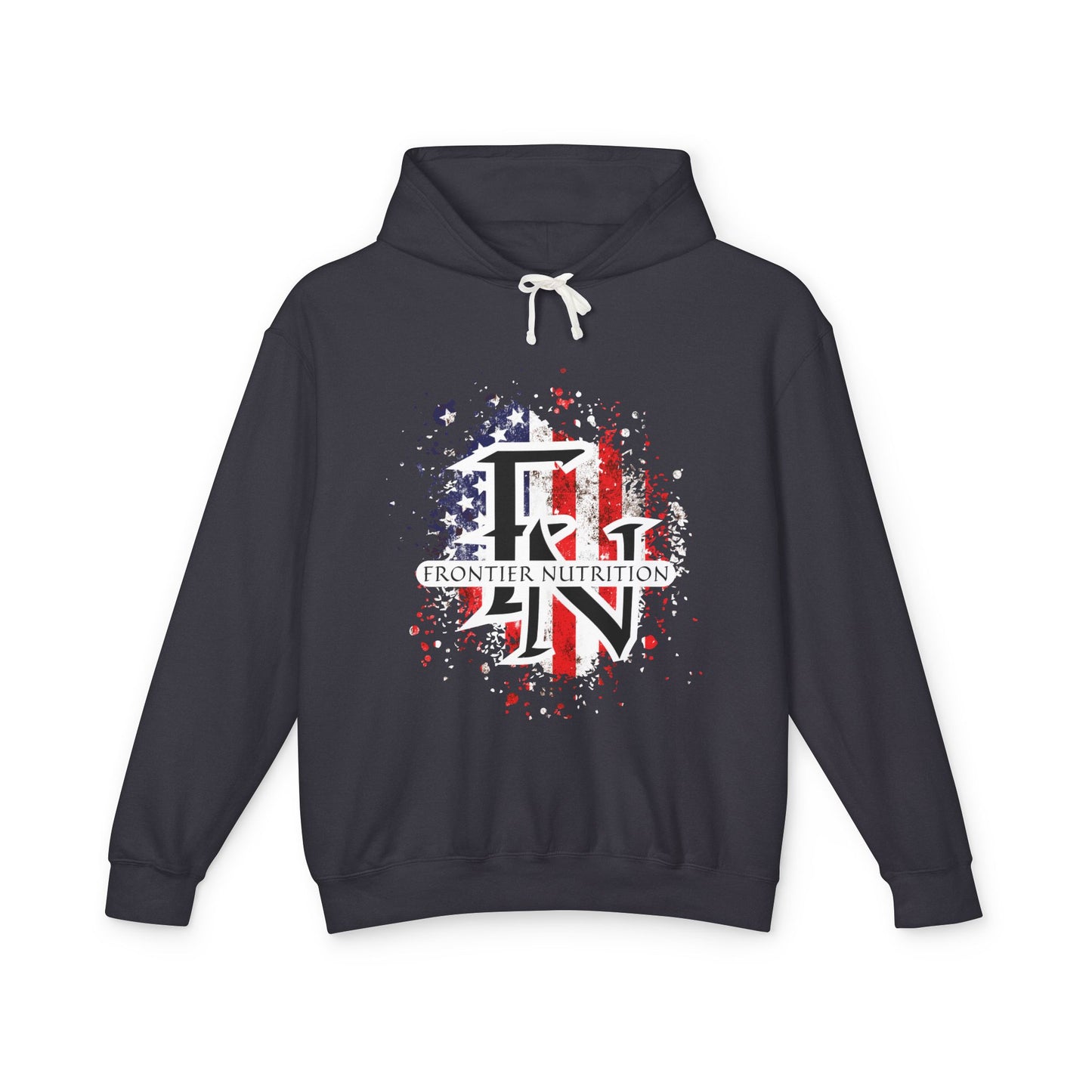 Frontier Nutrition American Flag Logo Hoodie