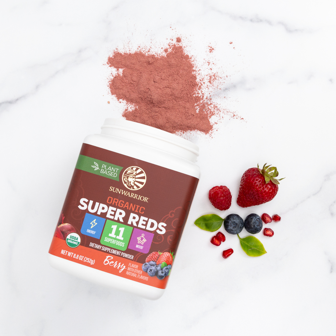 Super Reds Drink Powder Mix - Organic, Vegan, Gluten-Free