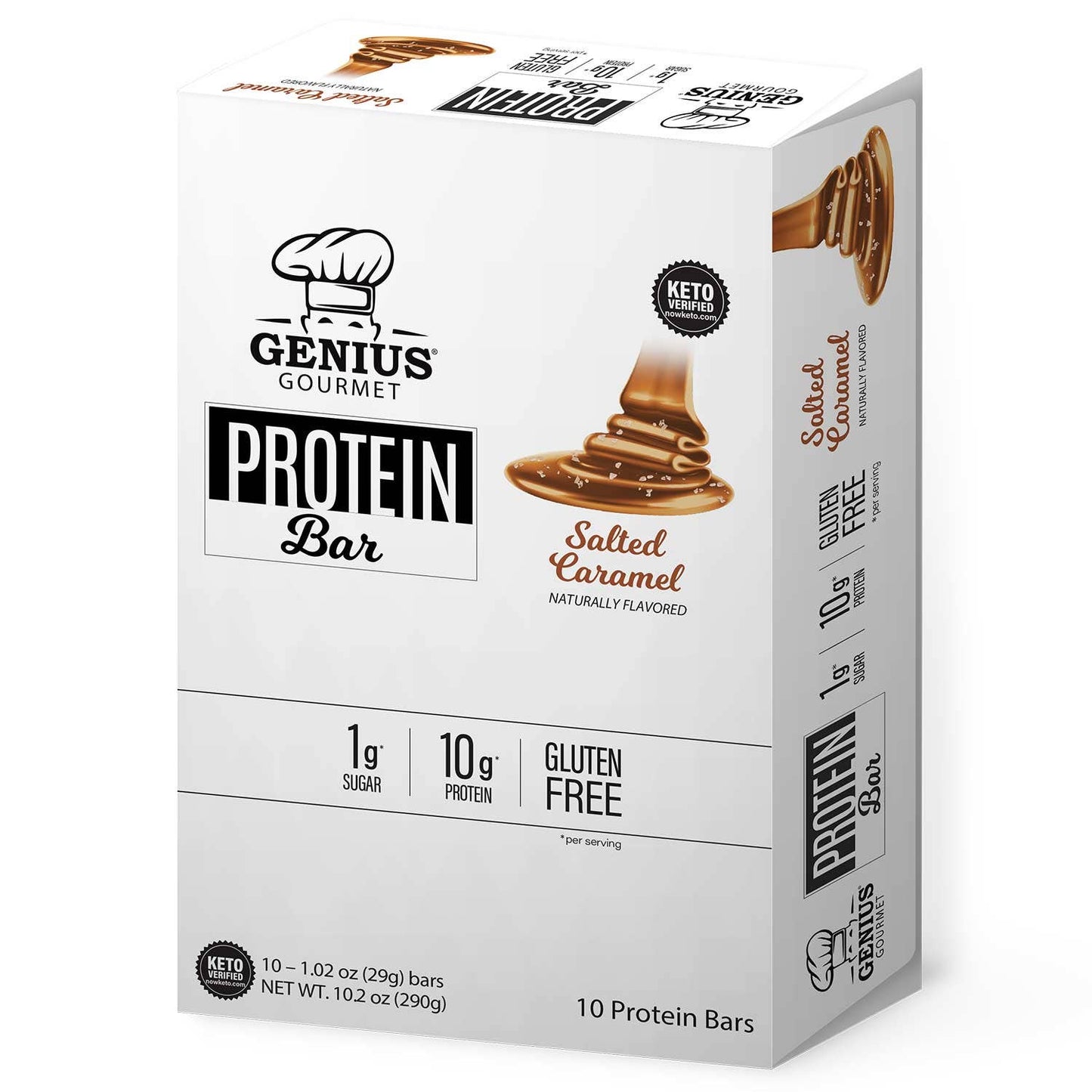 Genius Gourmet Protein Bar - Salted Caramel