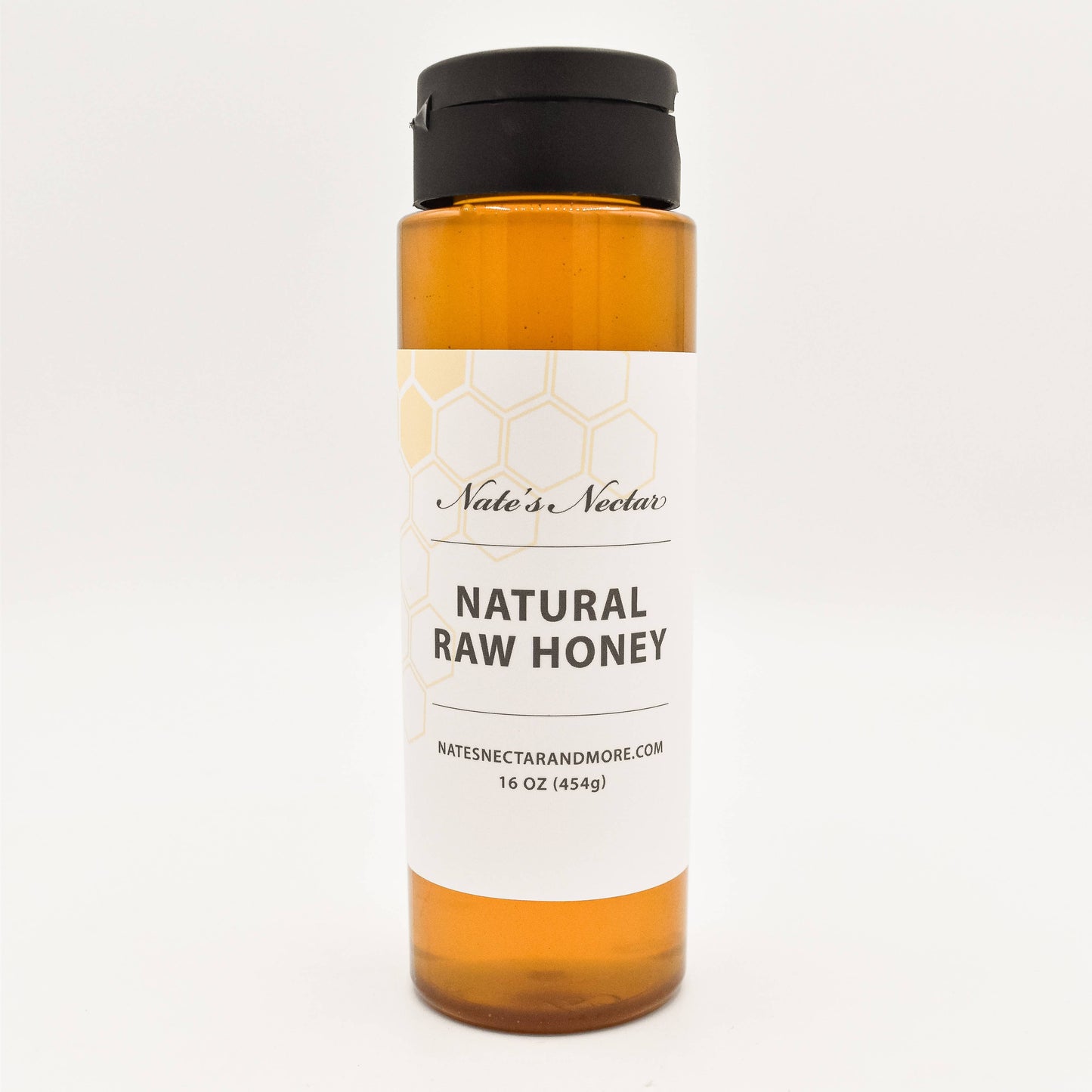 Natural Raw Honey, Plastic Squeeze Bottle: 16 oz