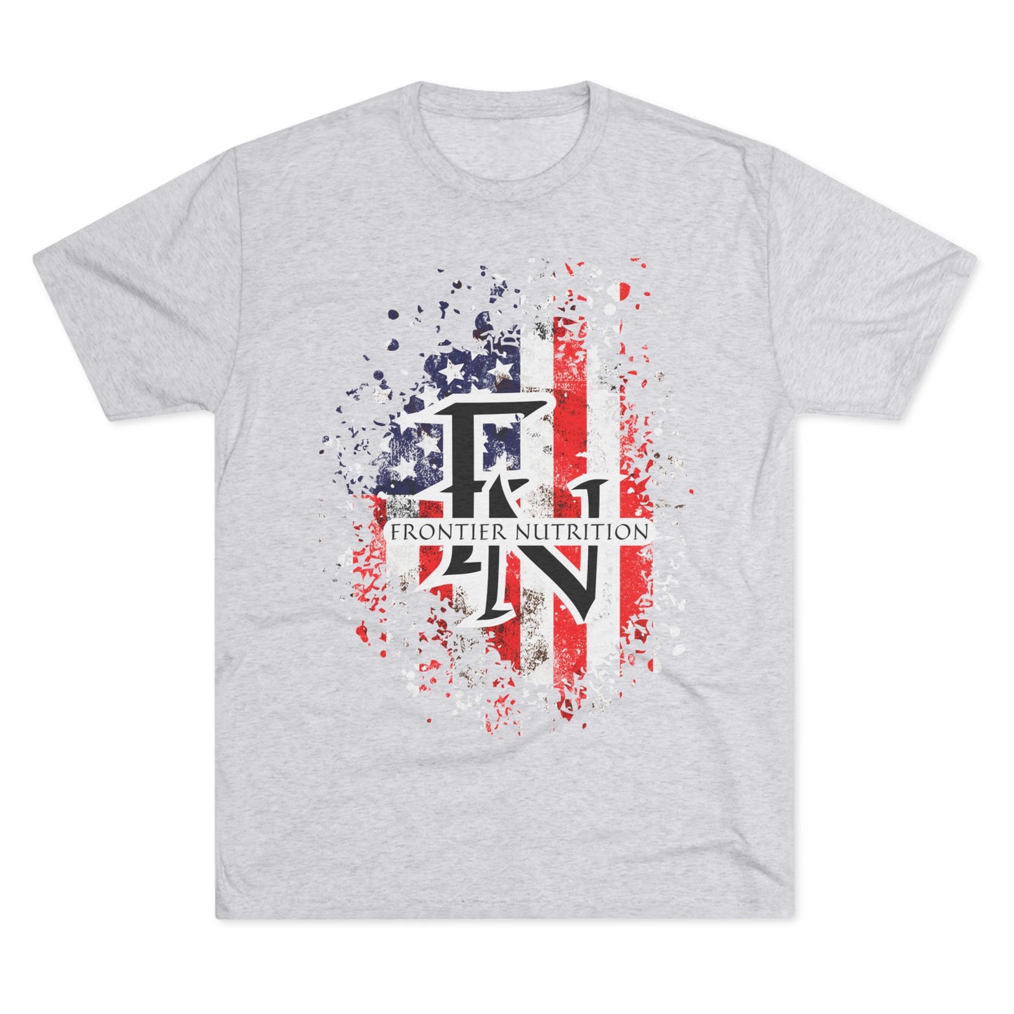 Frontier Nutrition American Flag Logo Tee