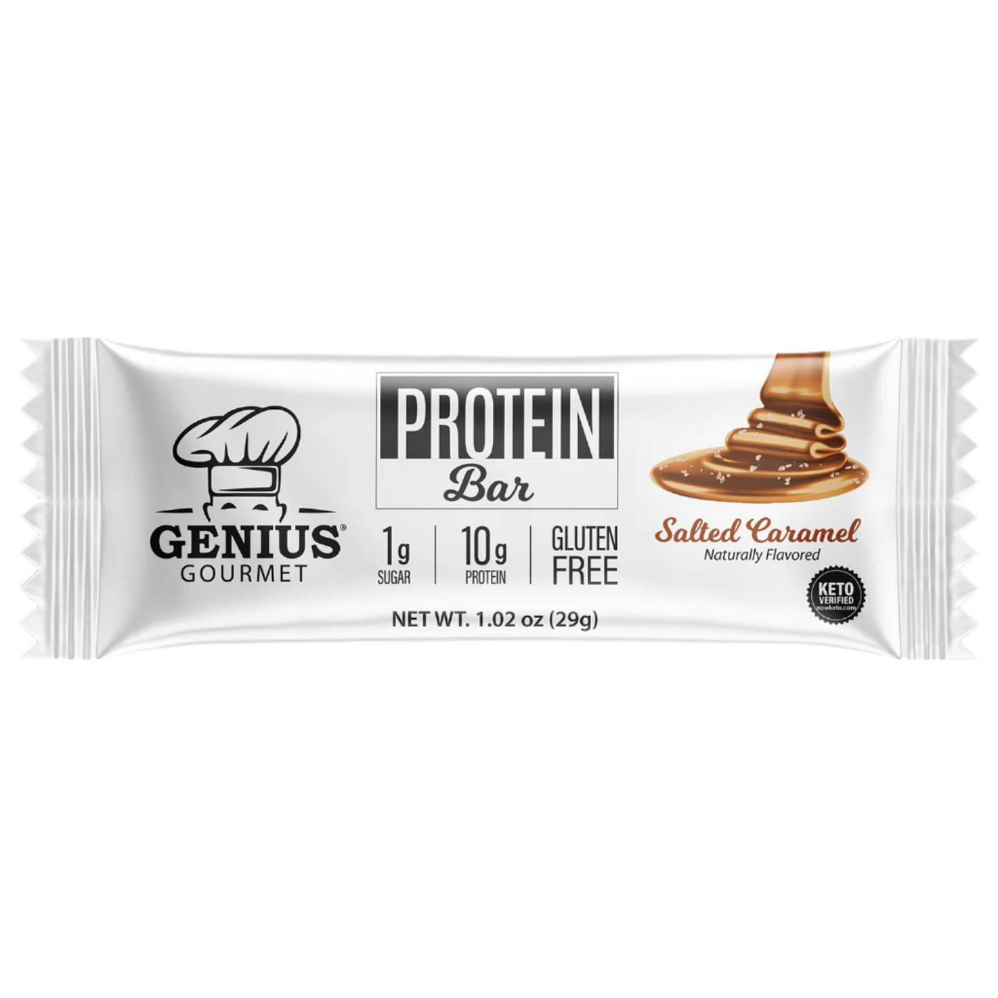 Genius Gourmet Protein Bar - Salted Caramel