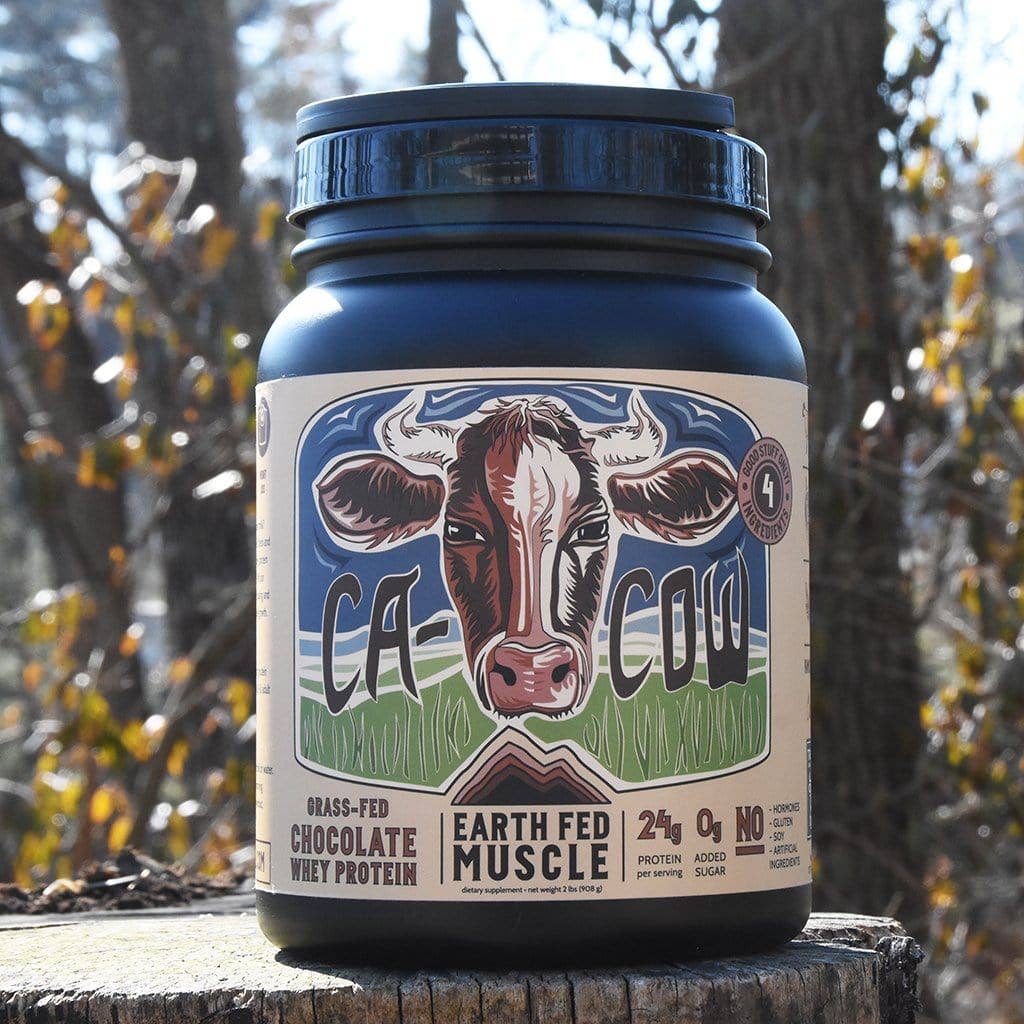 Earth Fed Ca-COW! Chocolate Grass Fed Protein