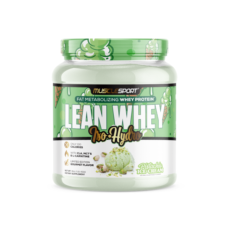 Lean Whey™ Iso Hydro Gourmet Protein 1lb: Pistachio Ice Cream