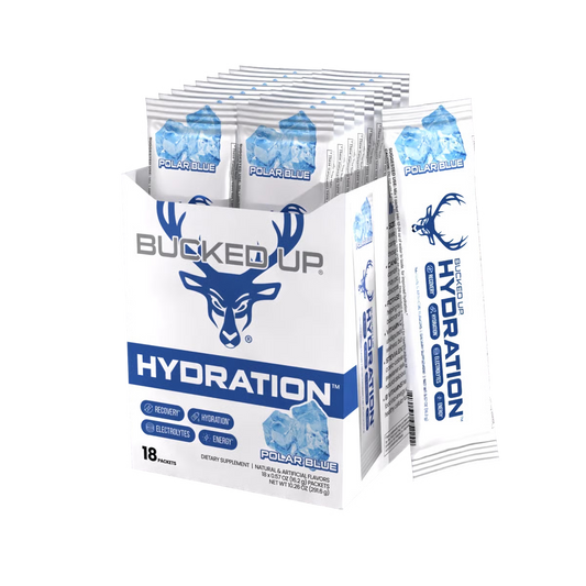 Bucked Up Hydration Polar Blue