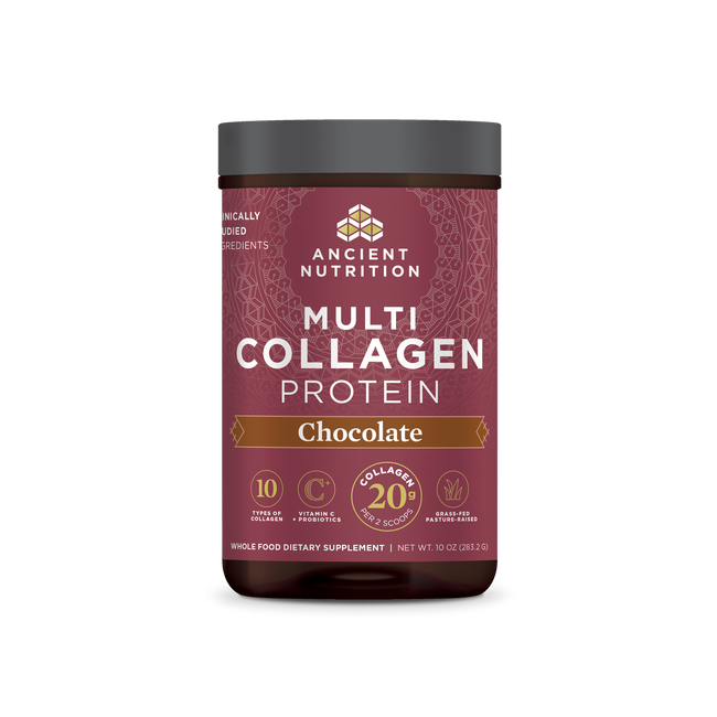 Multi Collagen - Protein - Chocolate - 24 Serving: Black